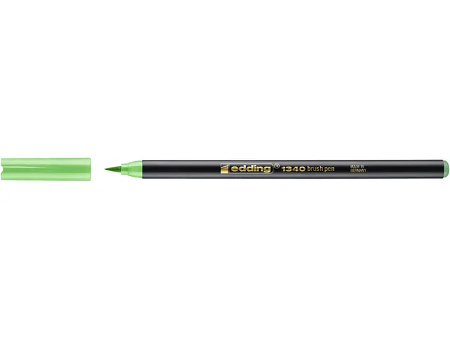 Brushpen edding 1340 licht groen