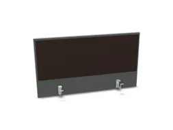 opzetpaneel bureau aanbouw achter MS-donkergrijs BN2036-bruin 1000mm