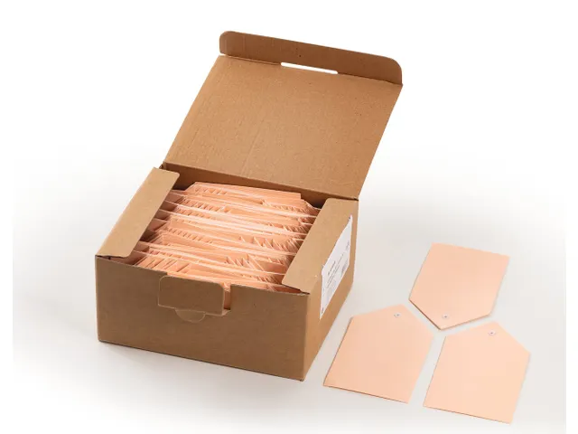 HERMA 6070 Hanglabel 80x150mm Bruin karton met oogje 250 stuks