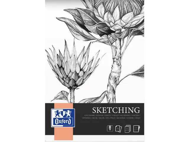 Tekenblok Oxford Sketching A3 50 vel 120 gram