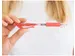 Balpen Retractable Medium Punt Rood