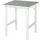 werkbank,HxBxD 760-1080x750x800mm,houtblad,m. linoleumlaag