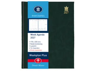 Agenda 2027 Ryam Weekplan Plus Mundior groot letter 7dagen/2pagina's a - 4