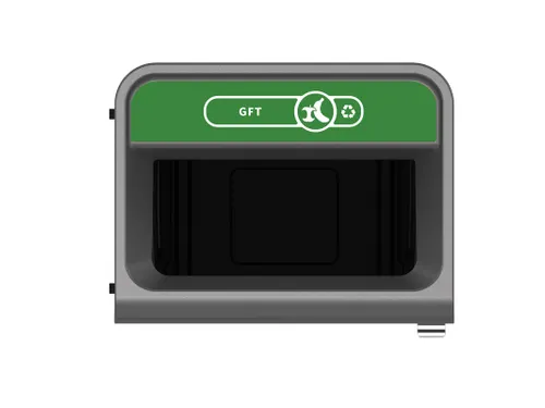Configure Recyclingstation GFT 125 Liter Antraciet Groen