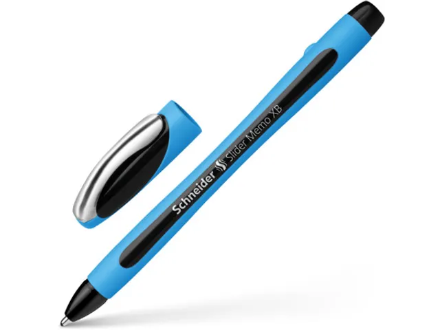 Balpen Schneider Slider Memo Zwart Extra Breed