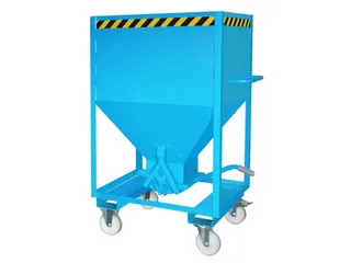 stortgoedbak,HxLxB 1680x1115x780mm,600l,draagverm. 1350kg,wielen - 1