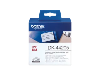 Label etiket Brother DK-44205 62mmx30.48m wit - 2