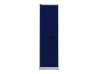 kantoorkast openslaande deuren HxBxD 1950x600x400mm Stalen Grijs Blauw - 1