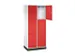 armoire multicases grand volume,HxlxP 1950x820x500mm,2x3compartiments