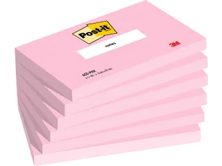Memoblok 3M Post-it 655 76X127mm Roze - 1