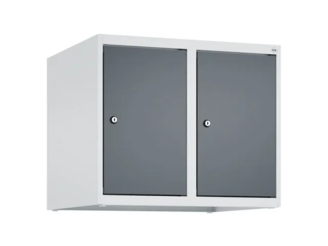 opzetkast,v. locker,2vak.,vak B 300mm,HxBxD 500x600x500mm,vleugeldeur