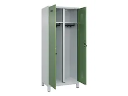 locker voor scheiding van kleding,HxBxD 1950x800x500mm,2vak