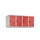 opzetkast,v. locker,4vak.,vak B 300mm,HxBxD 500x1200x500mm,vleugeldeur