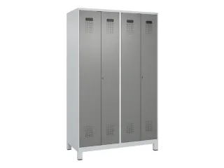 PBM-locker,HxBxD 1950x1200x500mm,4vak,vak B 300mm,cil.-slot - 2