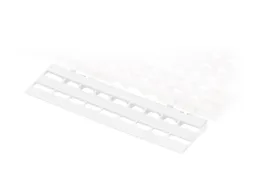 Randlijst Hd-pe Lxbxh 400x110x25mm Wit