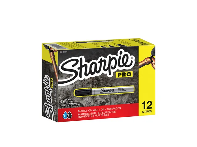 Viltstift Sharpie rond Pro 1.5-3mm zwart