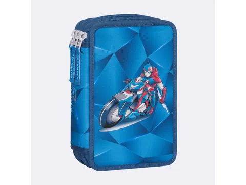 Etui Beckmann gevuld 3-laags 27 delig Blue Lightning