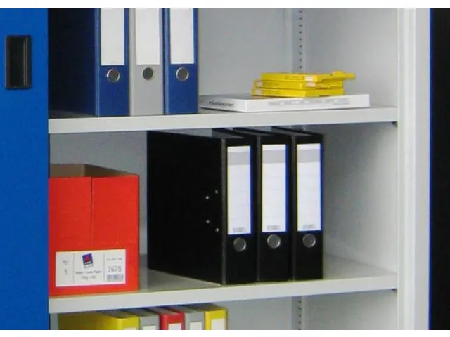 Stalen bodem,v. schuifdeurkast,v. kast HxBxD 1200x1500x600mm,RAL9010