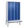 Z-garderobekast,HxBxD 2120x1200x815mm,8vak,vak B 300mm,cil.-slot