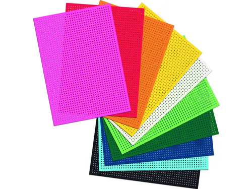Borduurkaarten Folia 17.5 x 24.5cm 300gr 10 vel assorti