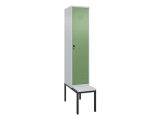 locker voor scheiding van kleding,HxBxD 2120x400x815mm,1vak - 1