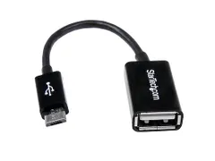 Adaptateur Micro USB vers USB OTG M/F Câble USB 12cm
