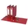 Ordner Quantore A4 80mm PP donkerrood