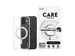 PanzerGlass CARE by Case Transparent w. Silver Kickstand & MagSa