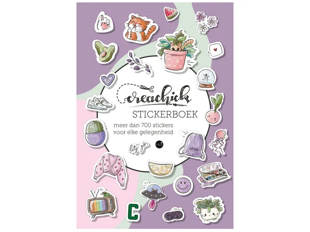 Stickerboek CreaChick A5 50 vel