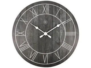 Wandklok nXt Paul dia 40cm hout bruin Romeinse cijfers - 1