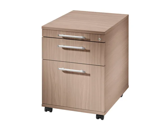 Mobiel Ladenblok 590x430x550mm 1pennenlade 1hangmappenlade 1lade Noten