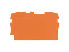 Eind- En Tussenplaat 0,8mm DIK, Oranje