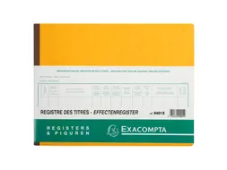 Effectenregister Exacompta BV SLR 240x320 80vel assorti