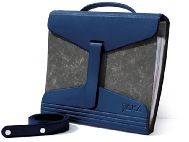 Mappendrager, Marineblauw