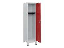 schoollocker,HxBxD 1630x400x500mm,1vak,vak B 400mm,cil.-slot,voeten