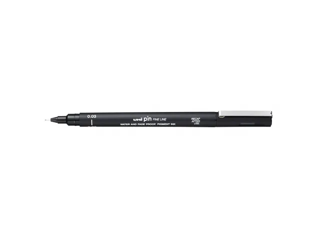 Fineliner Uni-ball Pin 0,03mm noir