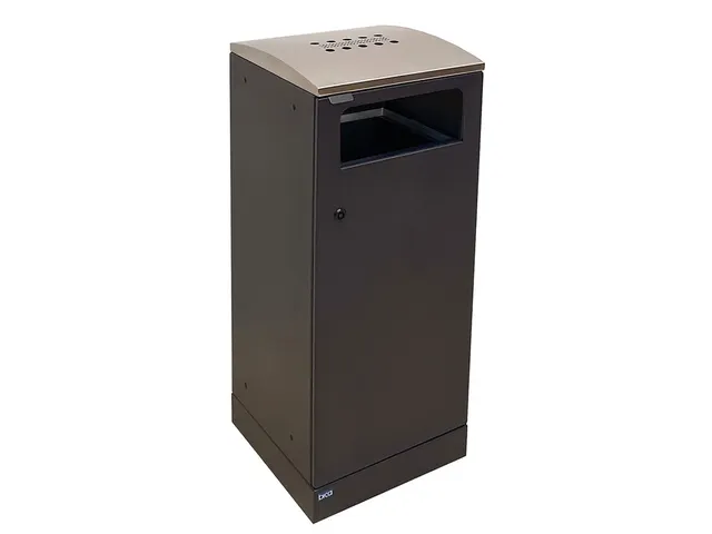 Bica 5078 Buitenafvalbak 100 Liter Antraciet