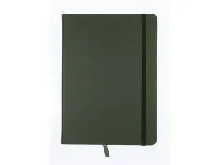 Schetsboek Kangaro A5 forest green PU HC 80 vel 140gr roomwit met elas - 4