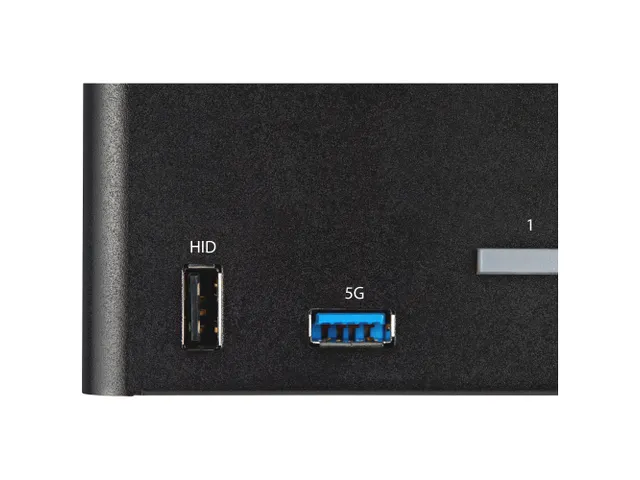 Switch KVM 2 Ports Quadruple Écran DisplayPort