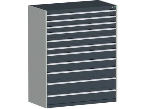 ladekast,HxBxD 1600x1300x650mm,11lade(n),lade voor normale belastingen