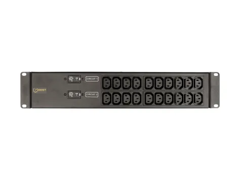 Vertiv EG2XPR206-103C13PS6-IP44, Basis, Horizontaal, Zwart, 20 AC-uitg