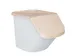 ingrediëntendispenser,HxBxD 450x430x610mm,40l,PP,bak/deksel wit/beige