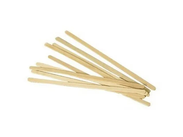 Roerstaafje FSC Hout 14cm 2000 stuks