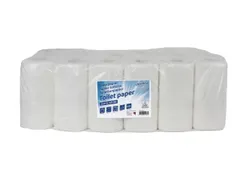 Toiletpapier Cleaninq 2-laags extra wit 200vel 48 rollen