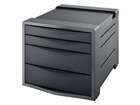 Ladenblok Esselte Vivida 4 laden zwart