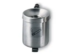 Veiligheidswandasbak 0.6 Liter Rvs 100x90mm Kantelbaar