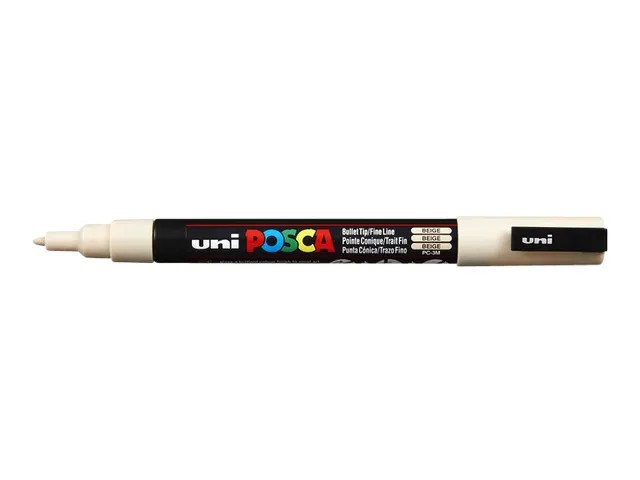 Verfstift Posca PC3M Fijne punt 0,9-1,3mm Beige