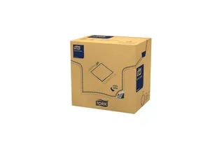 Tork 477675 Dinnerservet 39x39cm 3-laags 1/8 vouw 12x100st Zwart - 4