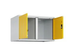 opzetkast,v. locker voor scheiding van kleding,2vak.,vak B 400mm