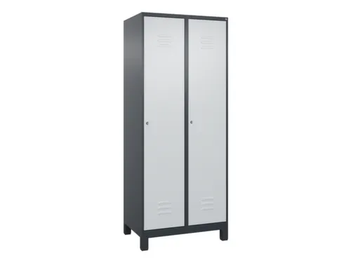locker voor scheiding van kleding,HxBxD 1950x800x500mm,2vak